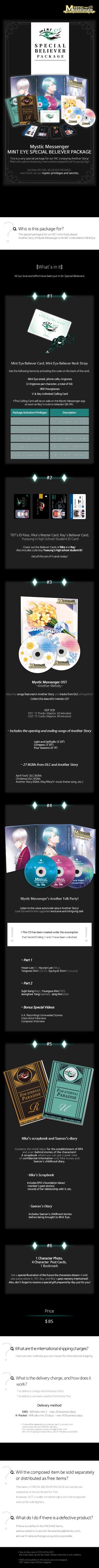 SPECIAL BELIEVER Package